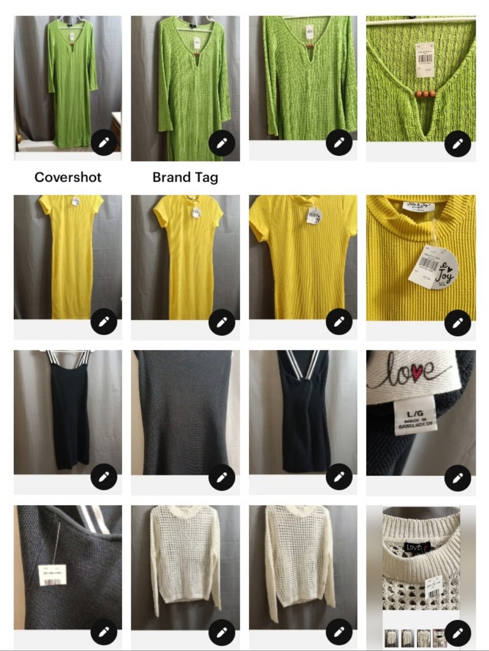 WOMANS BULK CLOTHES SIZE ( L)